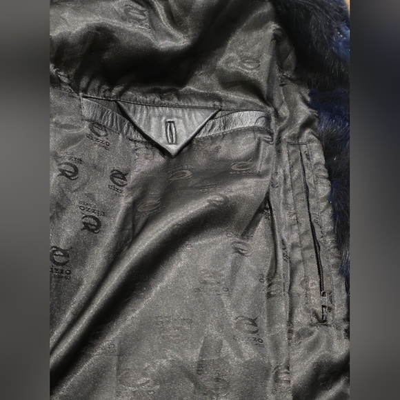 Eizzo damselle mink fur coat jacket - Picture 8 of 16